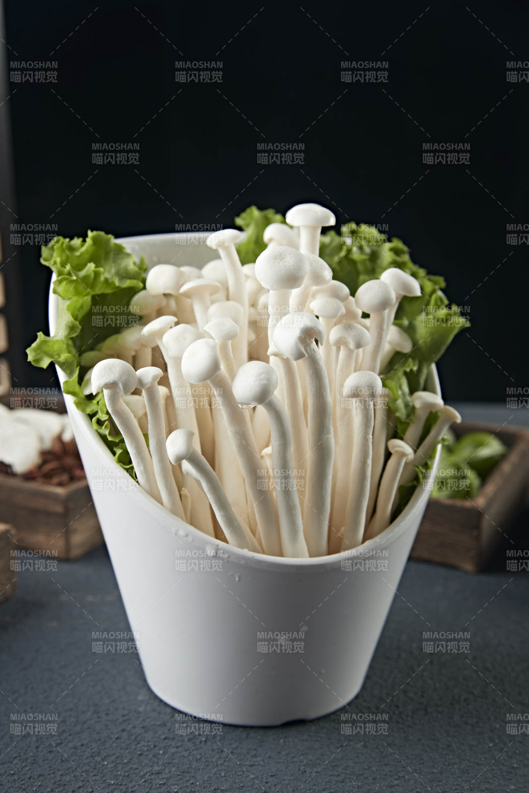 火锅食材海鲜菇图片