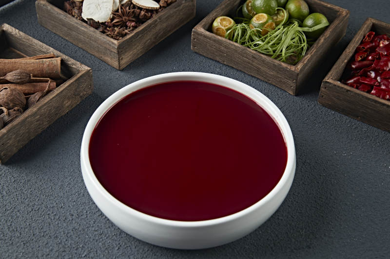 美味火锅食材新鲜鸭血图片