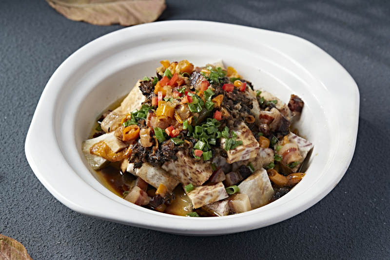 砂锅梅菜咸肉煲香芋图片