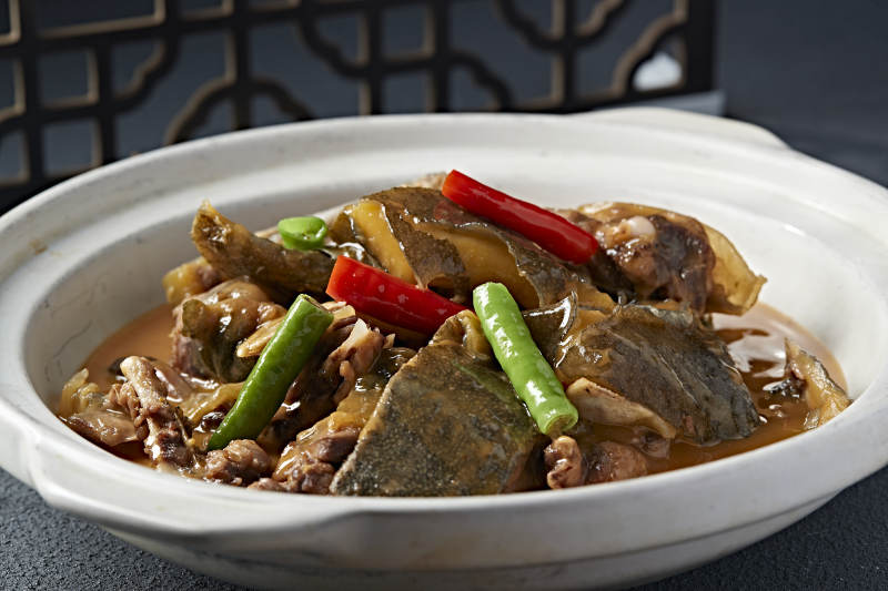 砂锅浓汤煲甲鱼图片