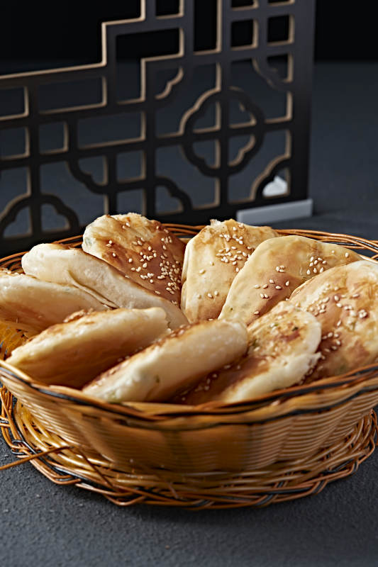 香酥油煎葱香口袋饼图片