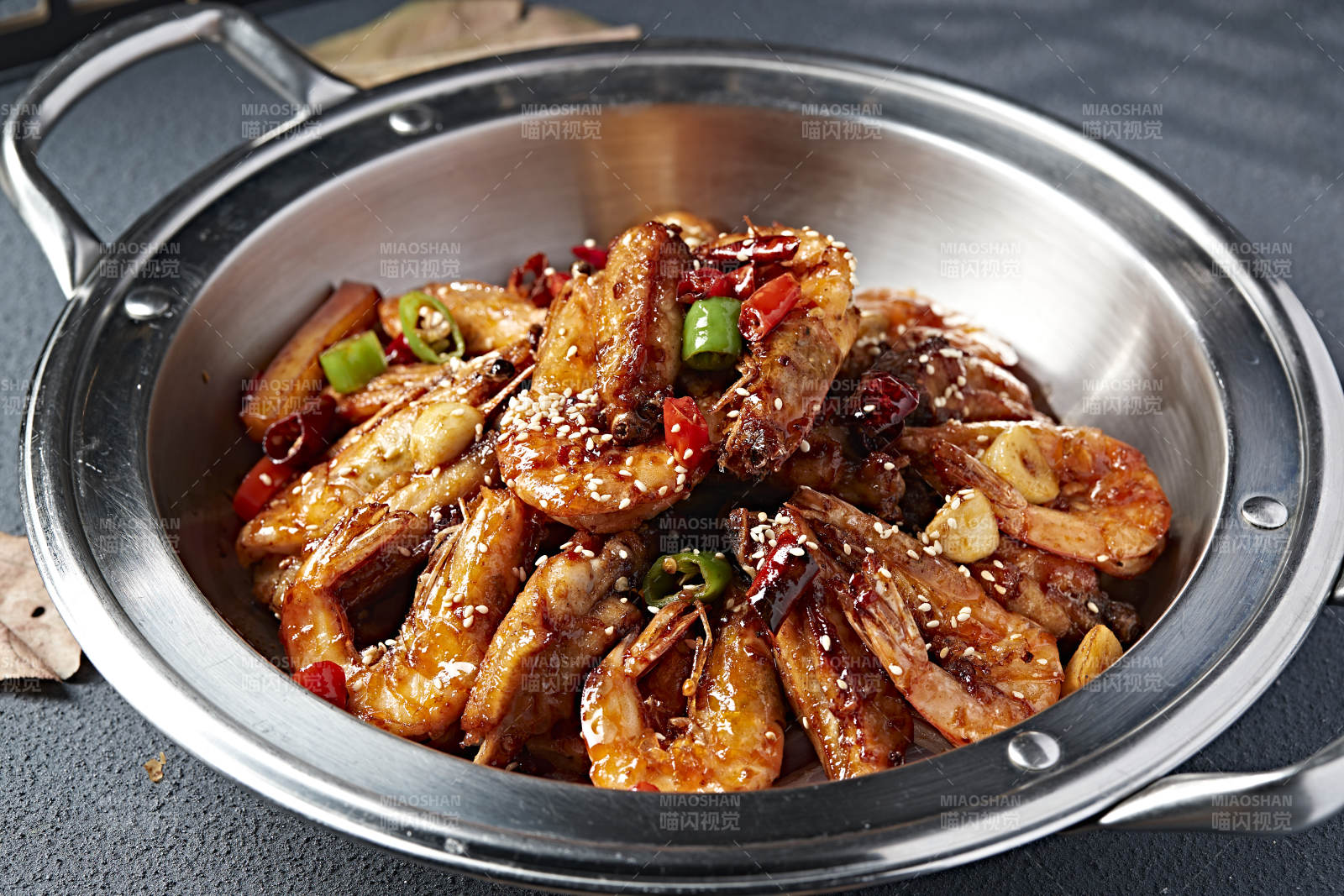 麻辣香锅鸡翅大虾图片