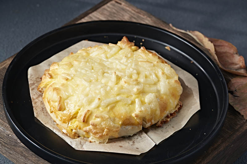 奶香芝士焗榴莲饼图片