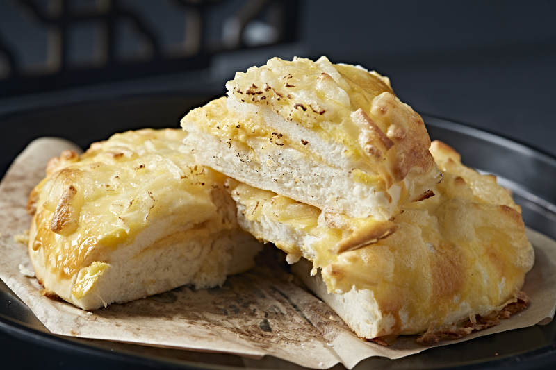 奶香芝士焗榴莲饼图片