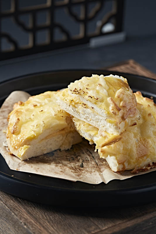 奶香芝士焗榴莲饼图片