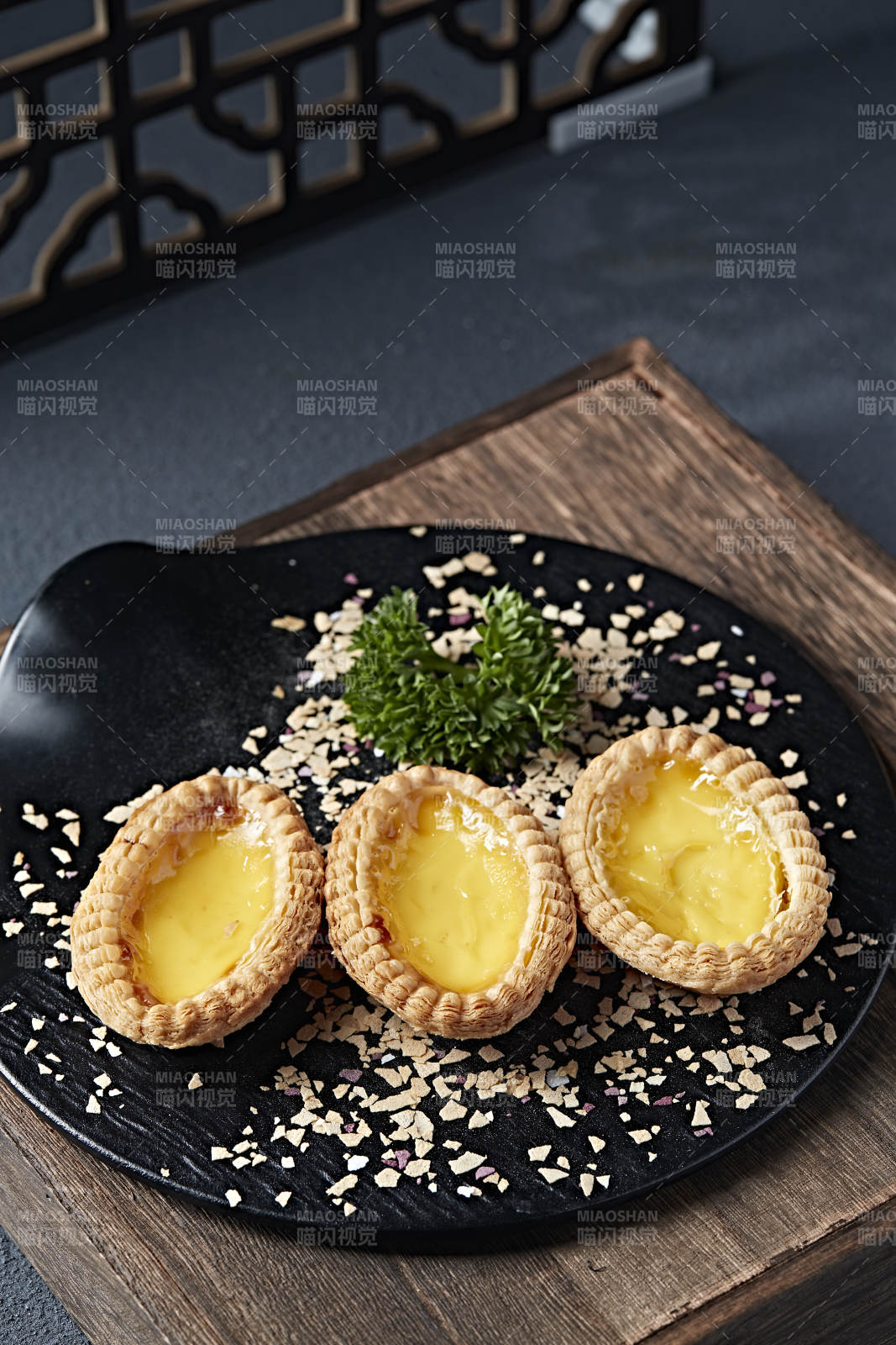 港式茶餐香酥葡式蛋挞图片