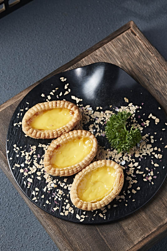 港式茶餐香酥葡式蛋挞图片