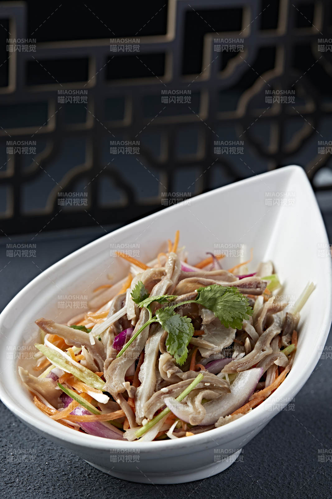 美味凉菜三丝拌猪肚图片