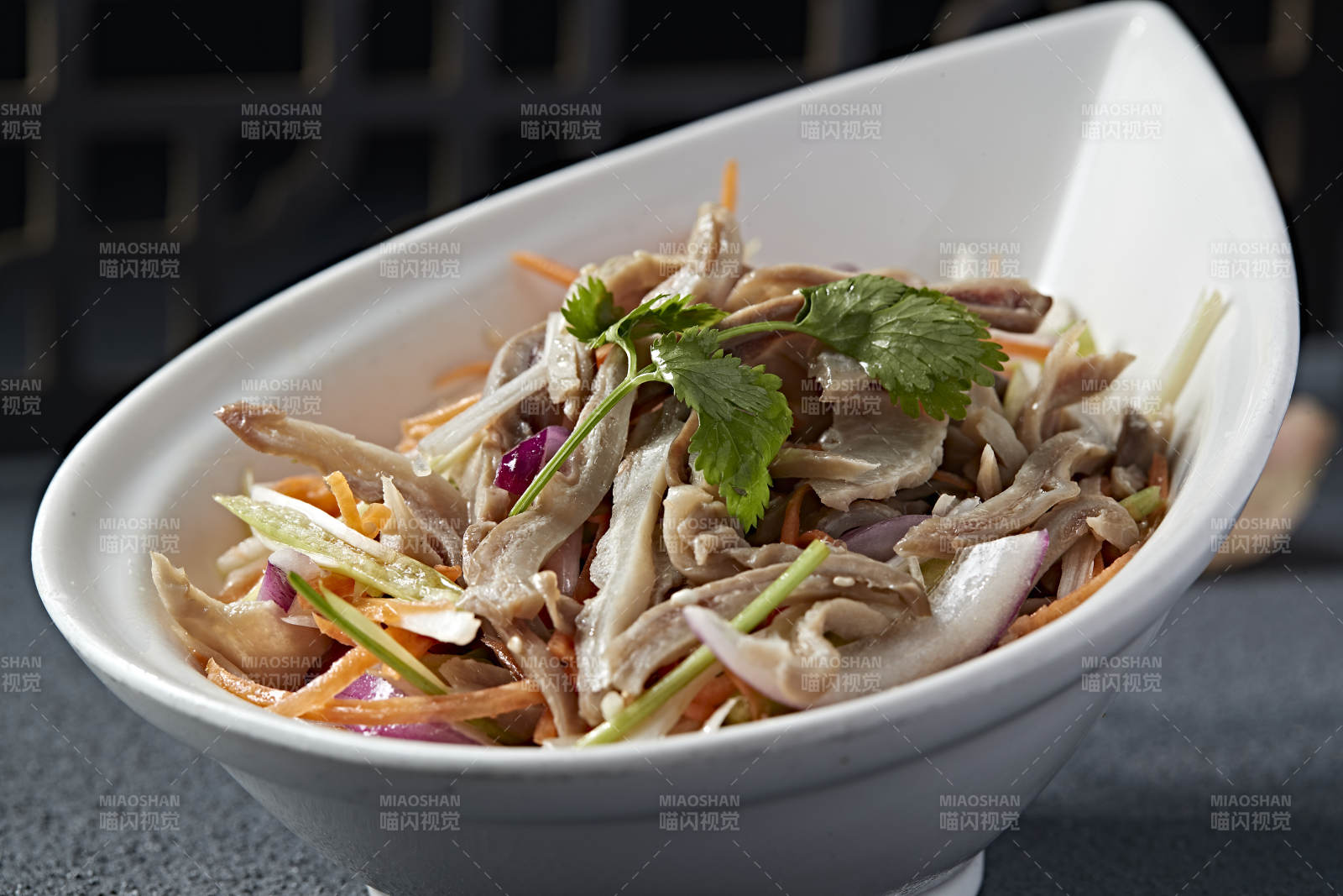 美味凉菜三丝拌猪肚图片