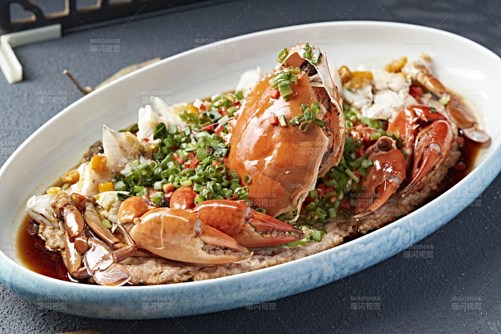 韭香豉油蒸膏蟹图片