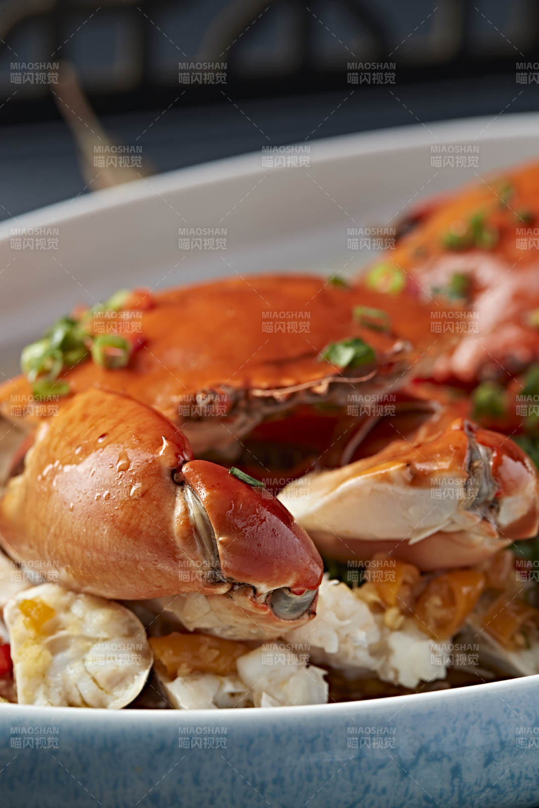 韭香豉油蒸膏蟹图片