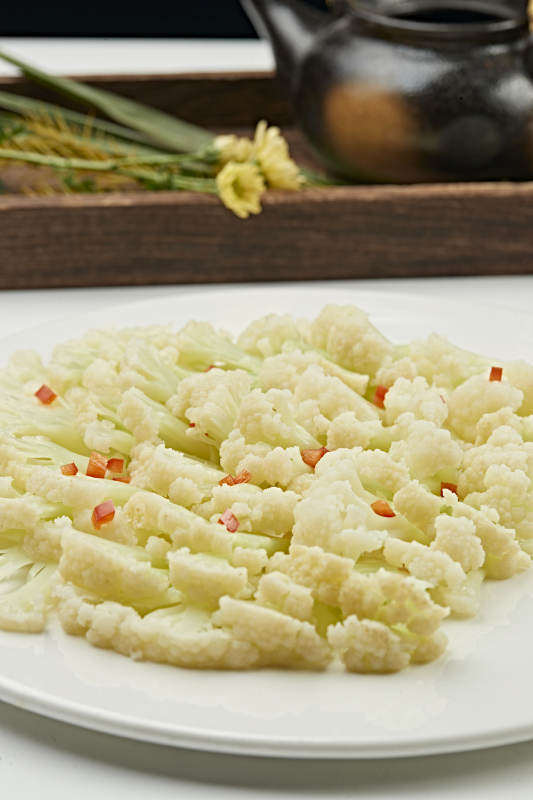 浇汁香蒸花椰菜（蒸菜花）图片