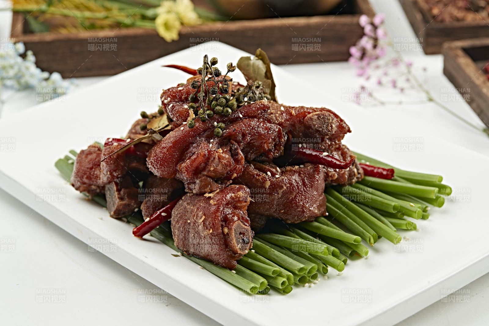 椒麻甜辣香炸猪脚块（炸猪蹄）图片