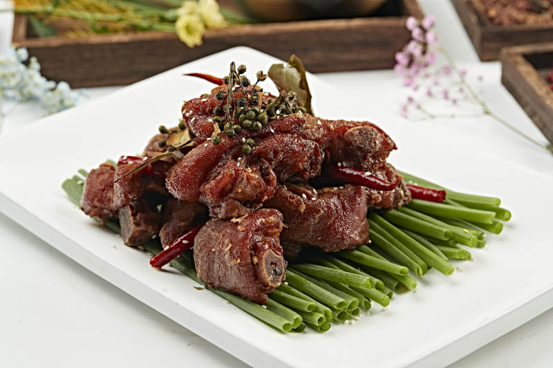 椒麻甜辣香炸猪脚块（炸猪蹄）图片