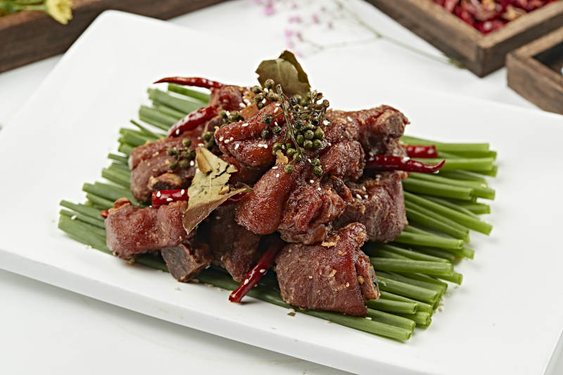 椒麻甜辣香炸猪脚块（炸猪蹄）图片