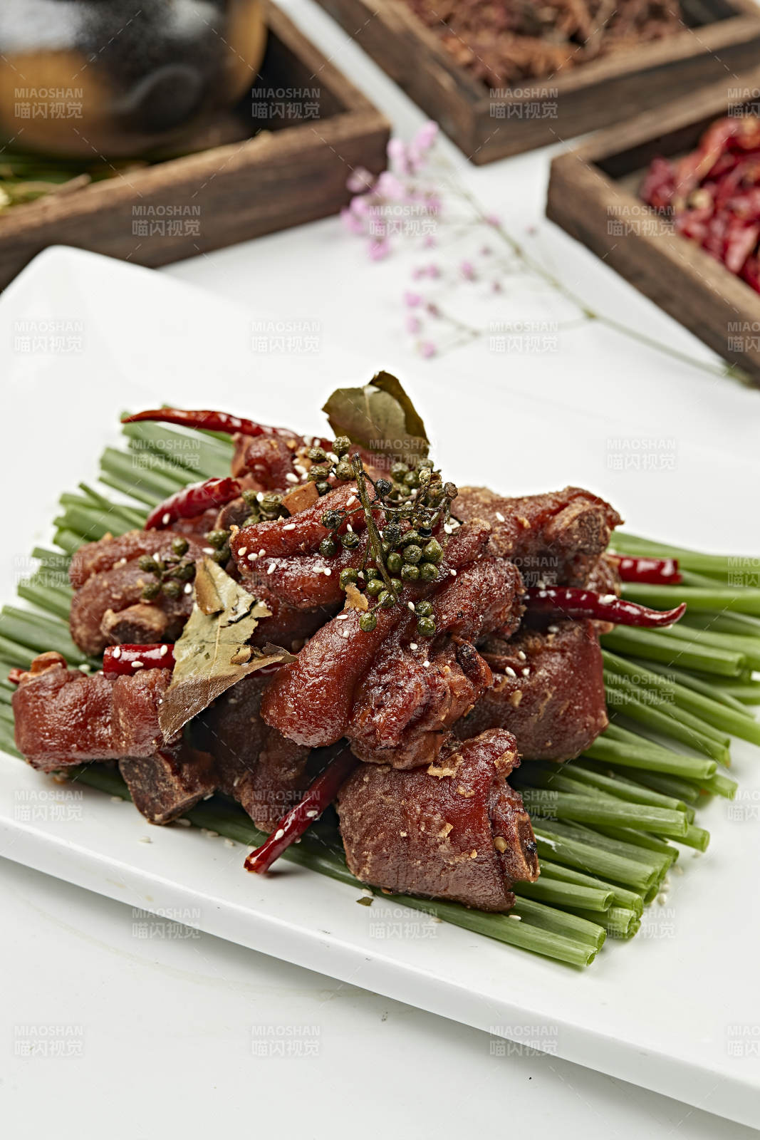 椒麻甜辣香炸猪脚块（炸猪蹄）图片