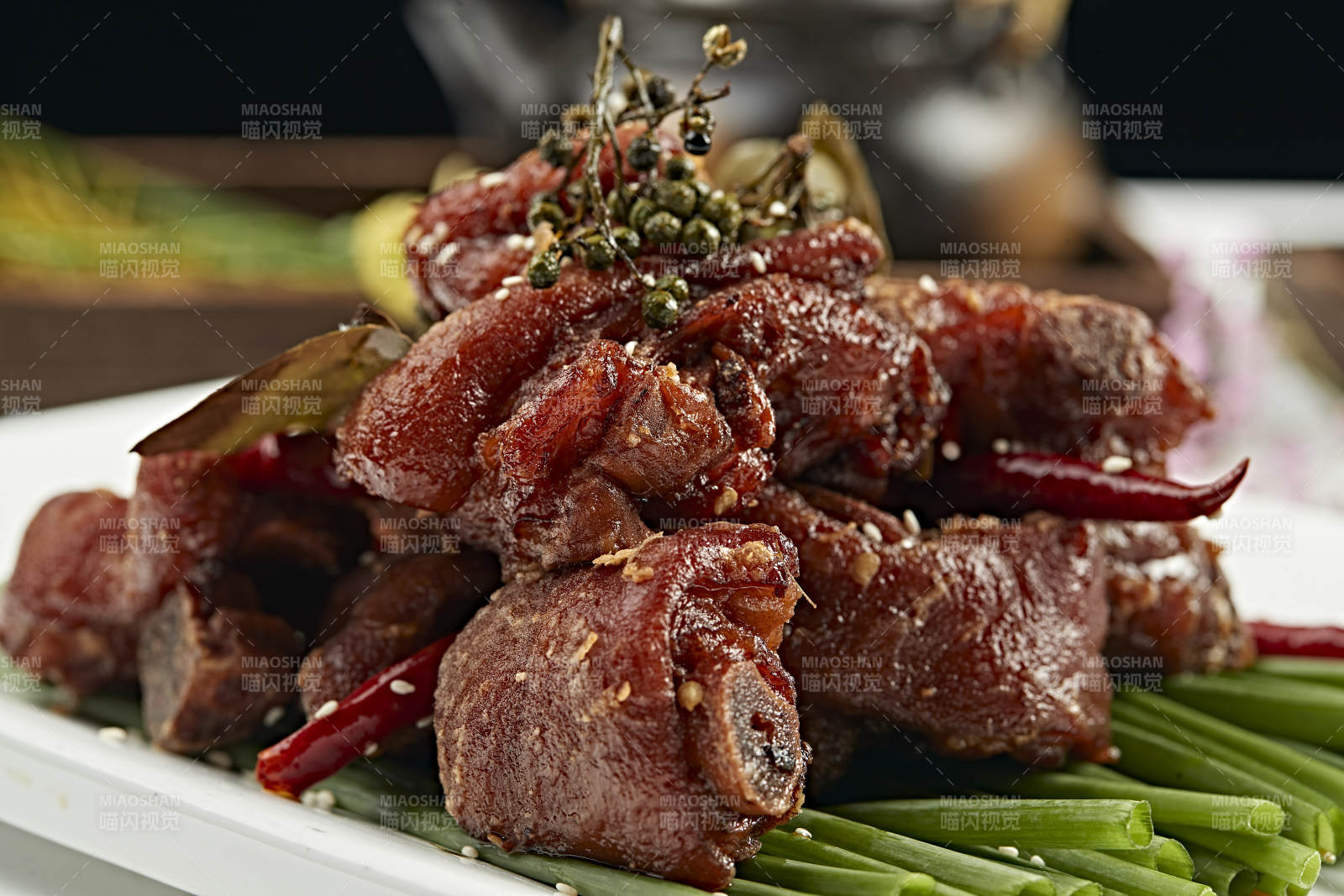 椒麻甜辣香炸猪脚块（炸猪蹄）图片