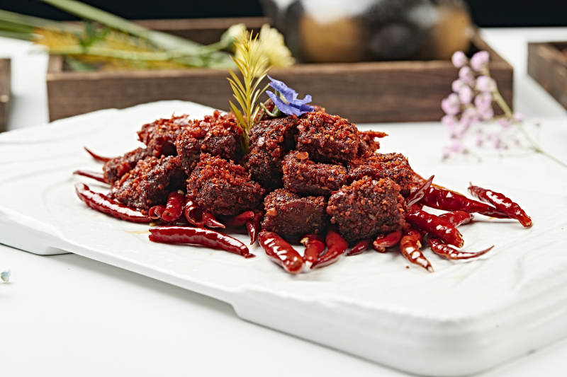 川湘辣味猪腹肉（辣猪肉）图片