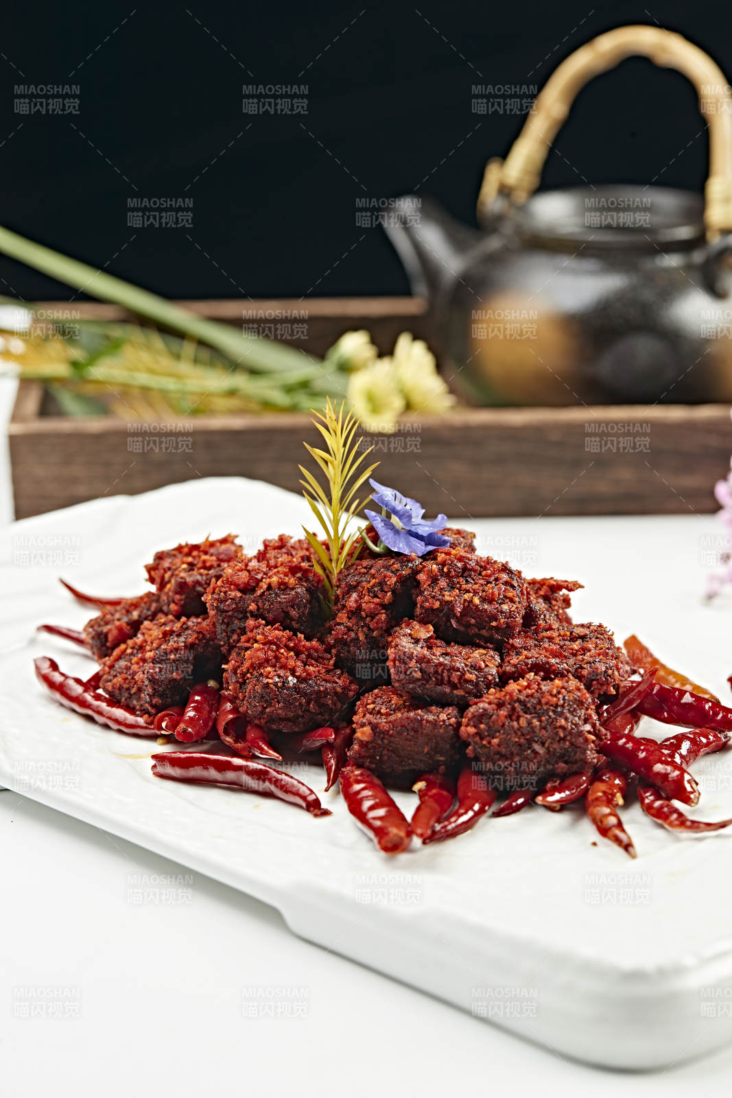 川湘辣味猪腹肉（辣猪肉）图片