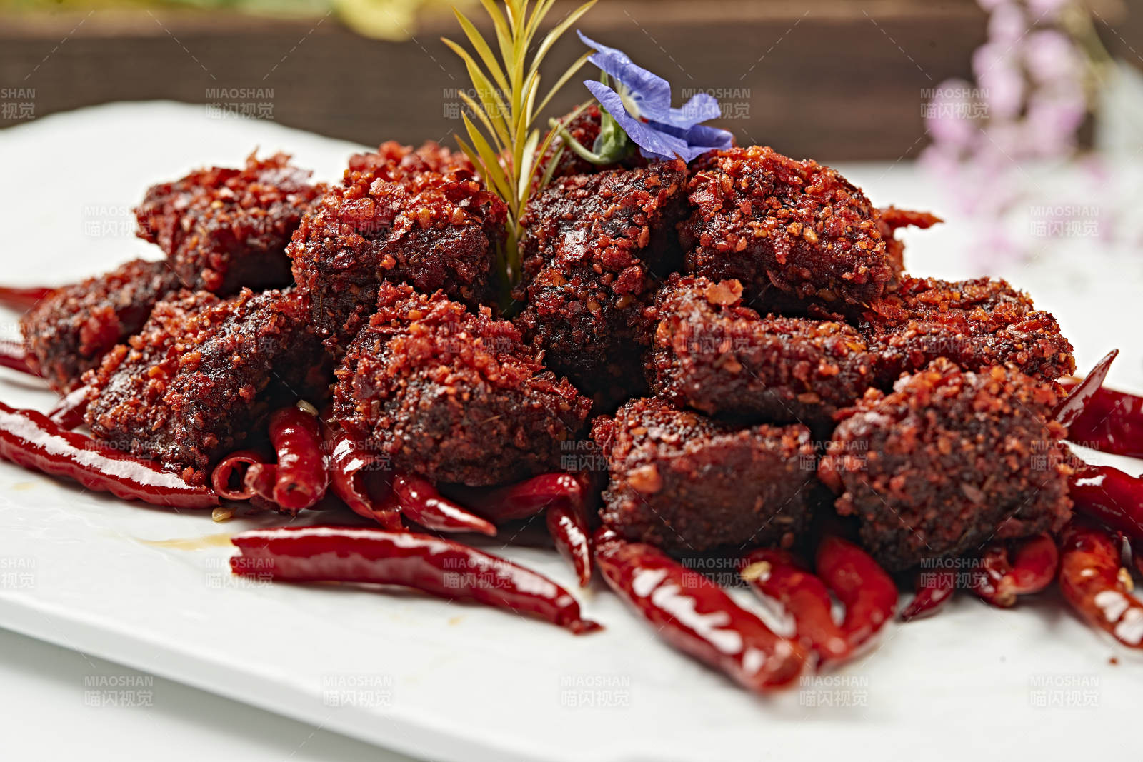 川湘辣味猪腹肉（辣猪肉）图片