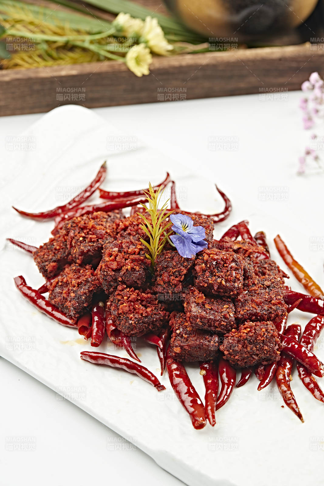 川湘辣味猪腹肉（辣猪肉）图片