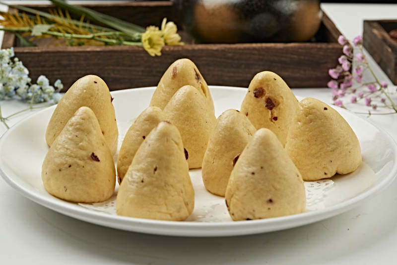 枣香栗子面杂粮小窝头图片