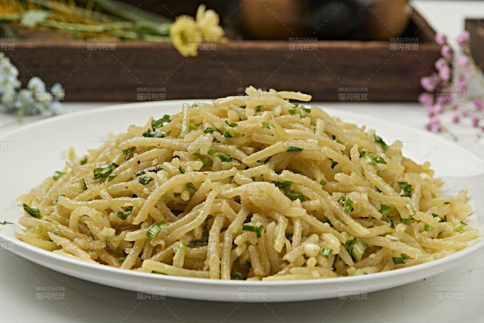 葱香洋芋擦擦（小炒擦土豆丝）图片