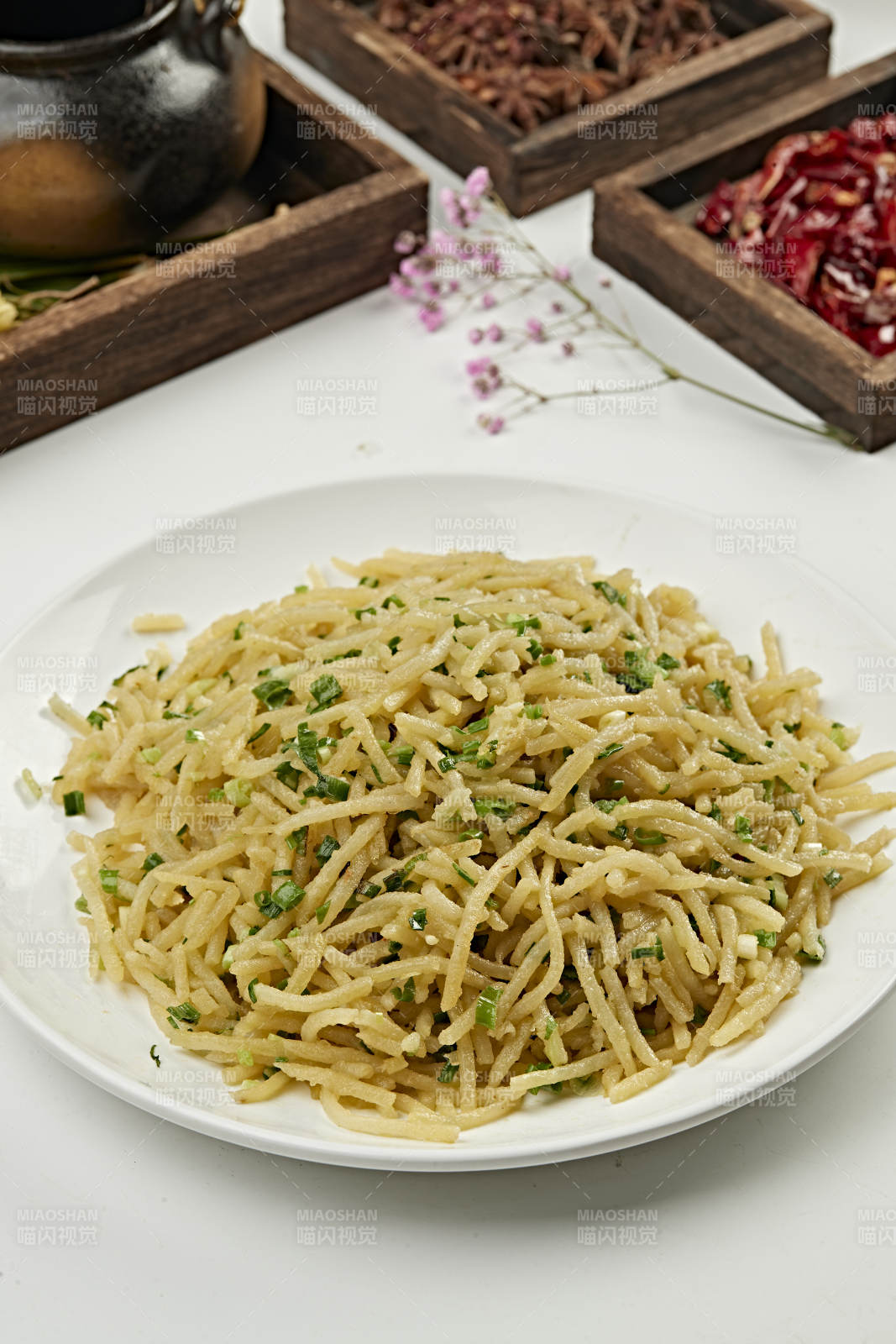 葱香洋芋擦擦（小炒擦土豆丝）图片