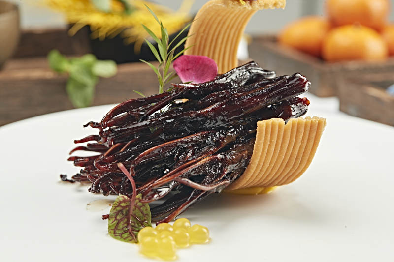 文火酱香鸭舌头图片