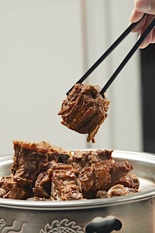 红焖羊脊骨羊蝎子图片