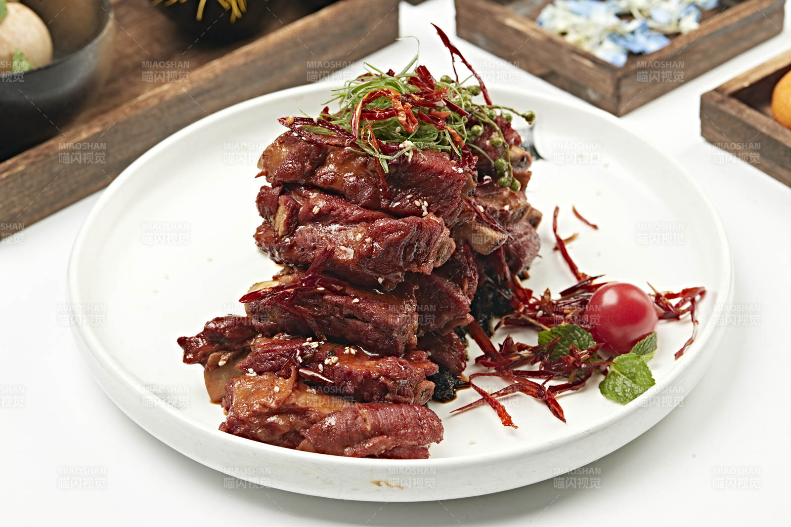 红烧猪肋排酱香猪肋排图片