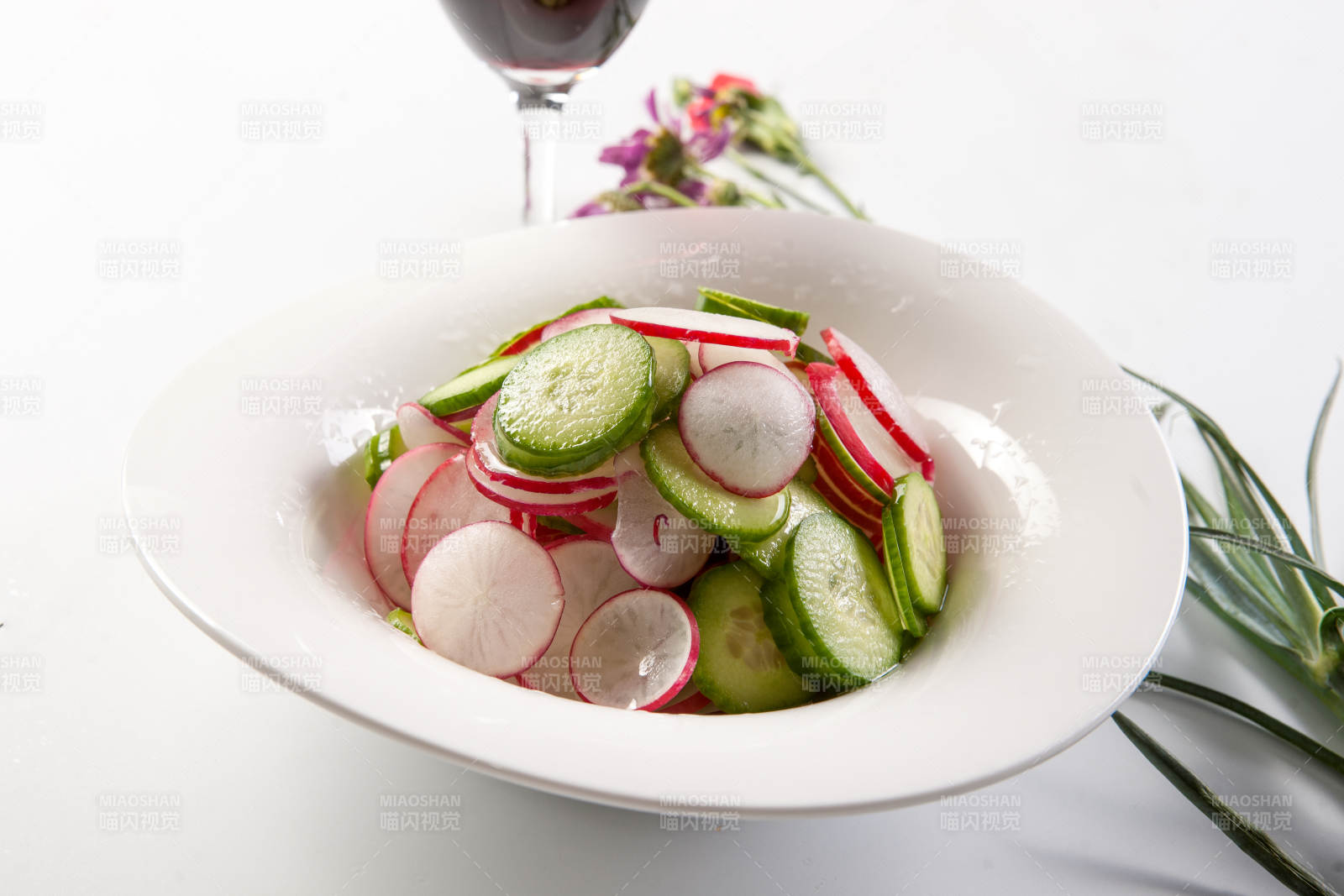 香菜凉拌肚丝图片