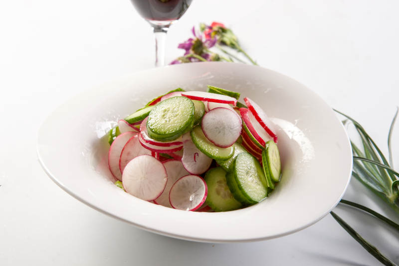 香菜凉拌肚丝图片