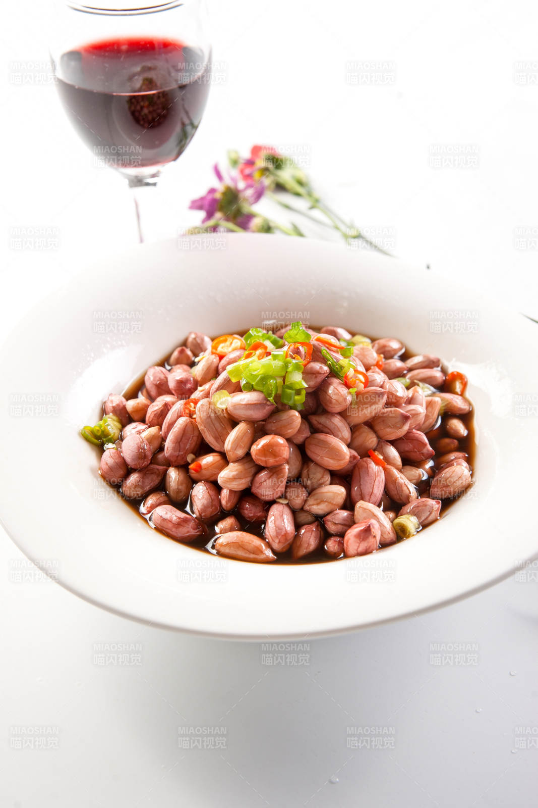 葱油烙饼切块图片