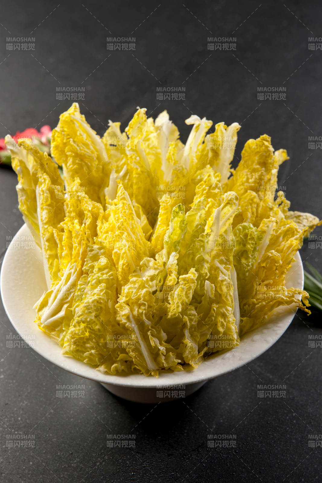 火锅食材圆生菜图片