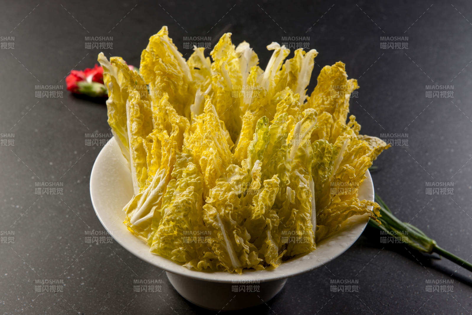 火锅食材圆生菜图片