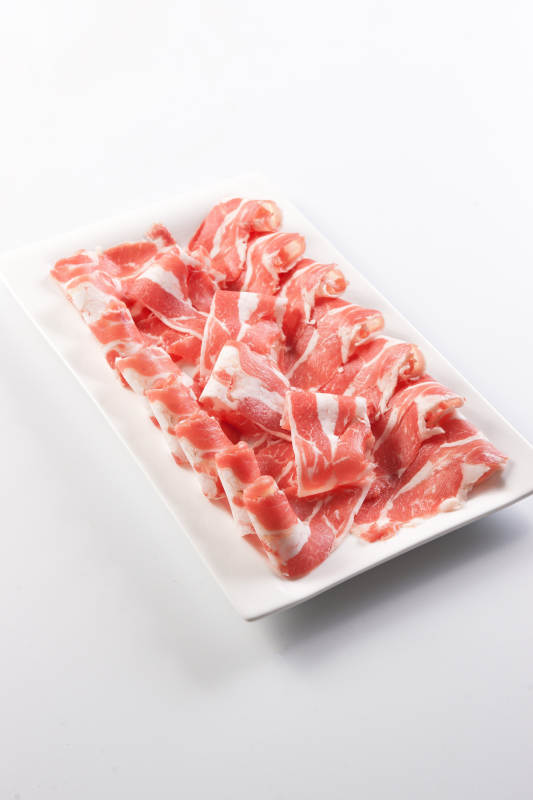 火锅食材草原羔羊肉图片