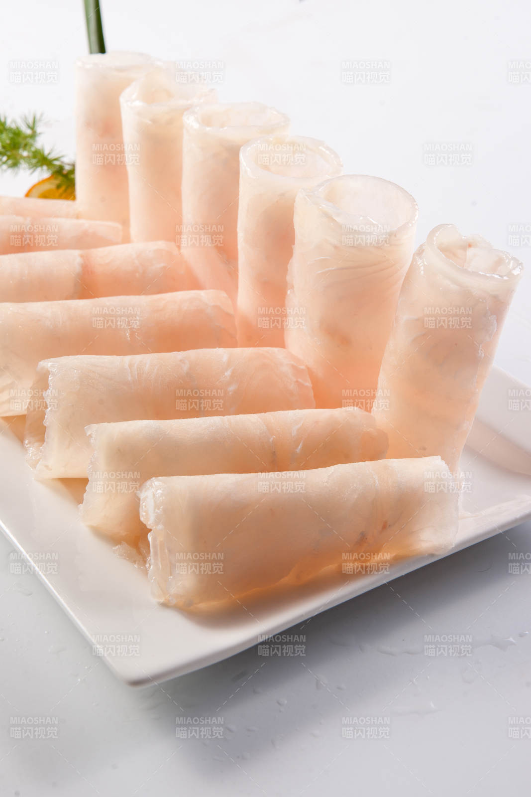 火锅食材深海鳕鱼卷图片