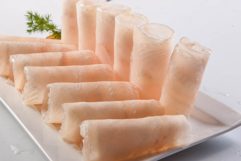 火锅食材深海鳕鱼卷图片