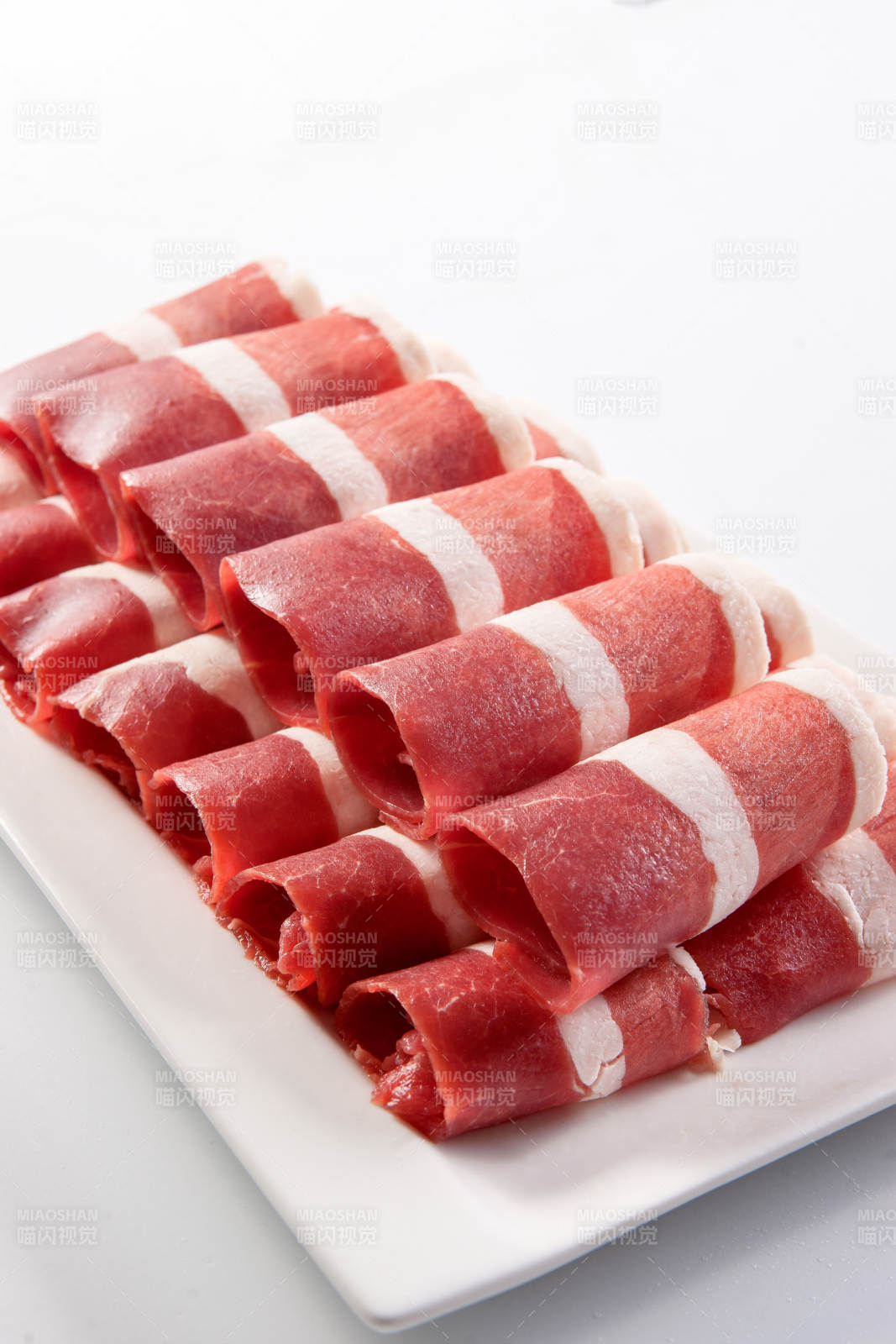 草原肥羊肥牛肉卷图片