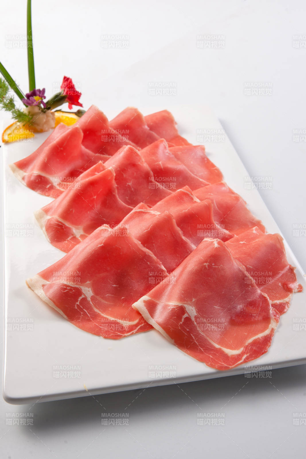 草原肥羊肥牛肉卷图片