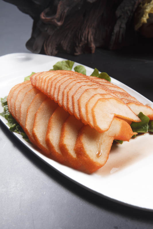 腌渍红酒雪梨图片