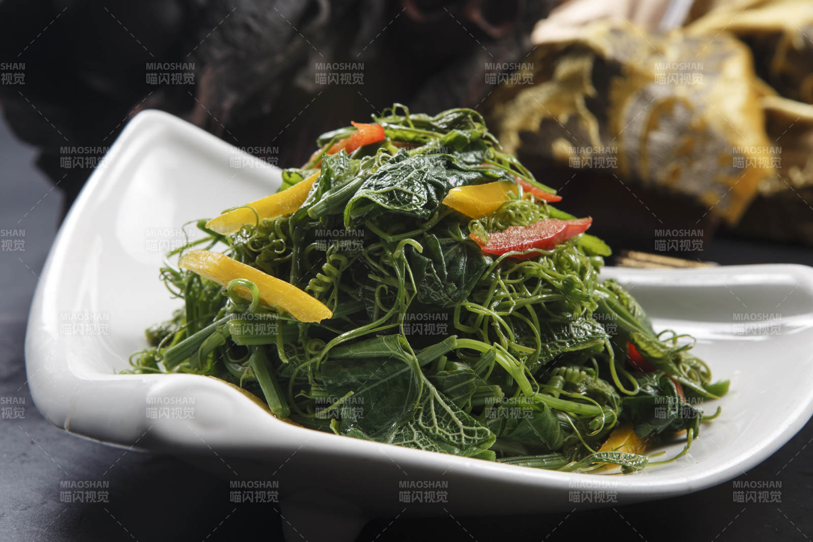 凉拌龙须菜图片