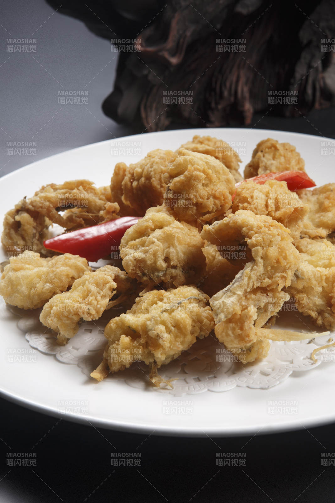 椒盐脆鱼肚图片