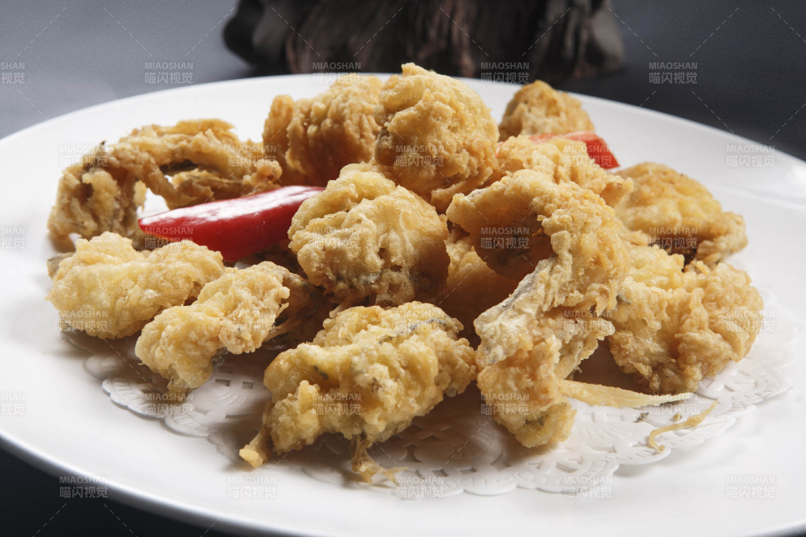 椒盐脆鱼肚图片