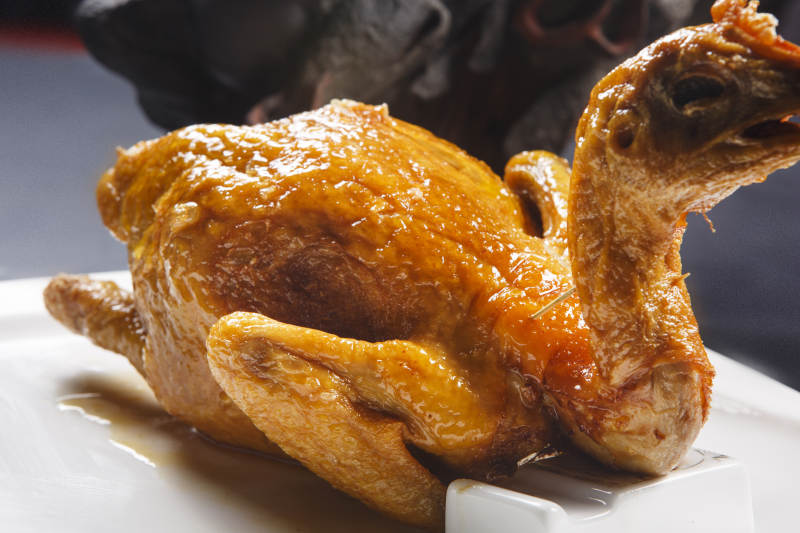秘制脆皮鸡图片
