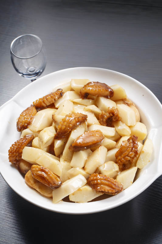 土豆炖鲍鱼图片