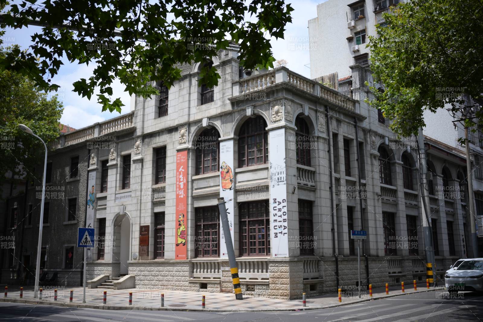 欧式建筑街景图片