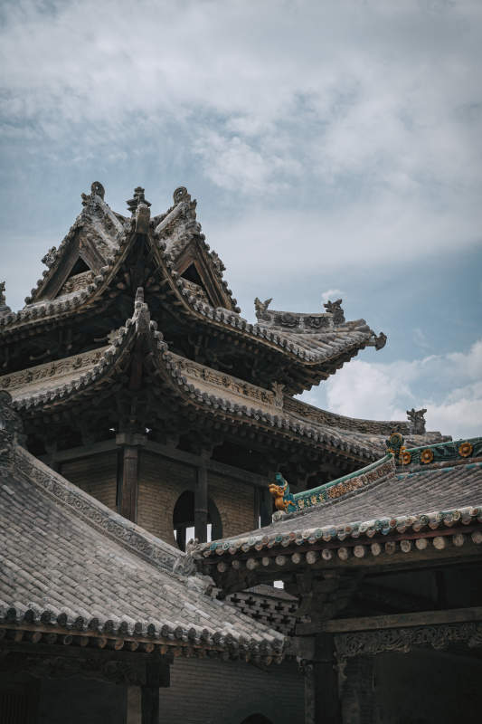 古建筑飞檐翘角图片