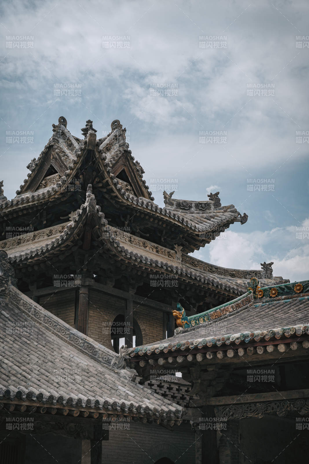 古建筑飞檐翘角图片